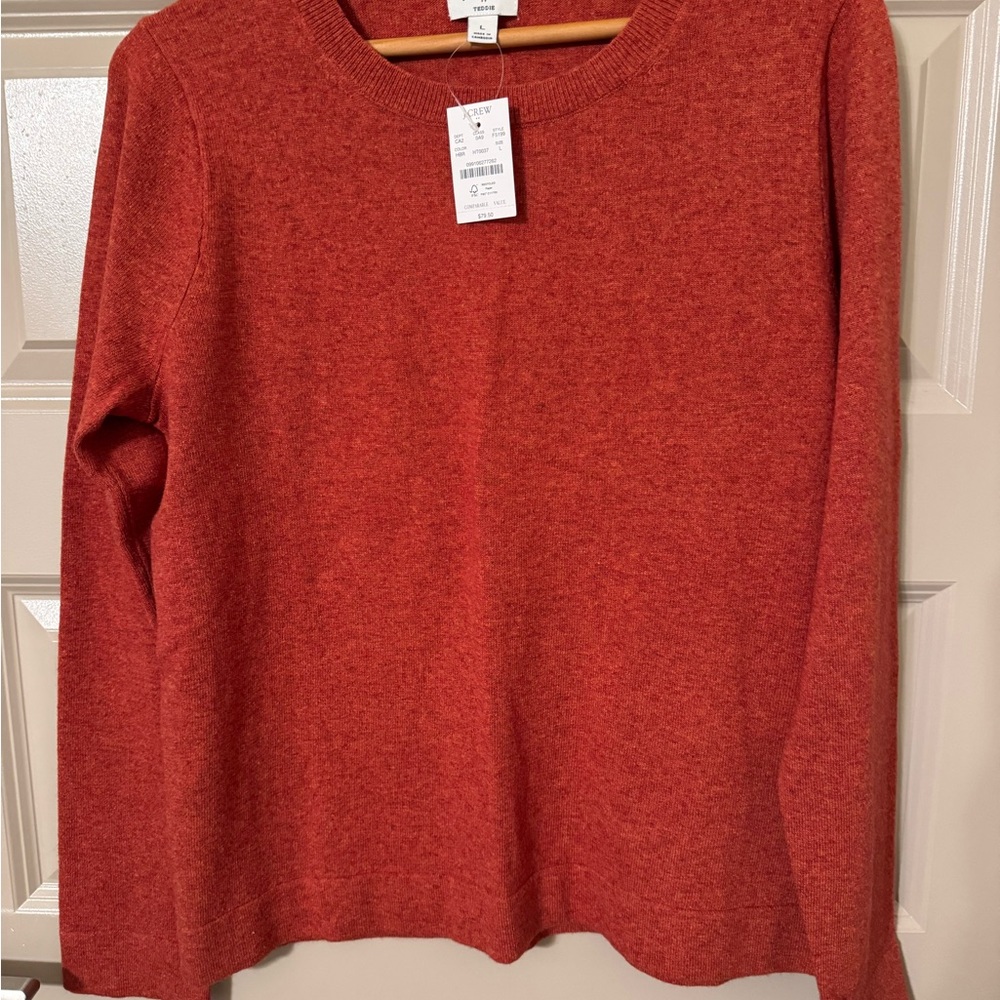 J. Crew Women's Rust Sweater